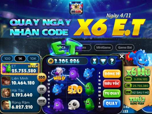 Các khuyến mãi khủng tại cổng game B79 Club